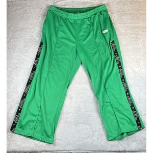 No Fear H&M Pants Mens XXL 2XL Green Track Pants Wide Leg Skater Raver